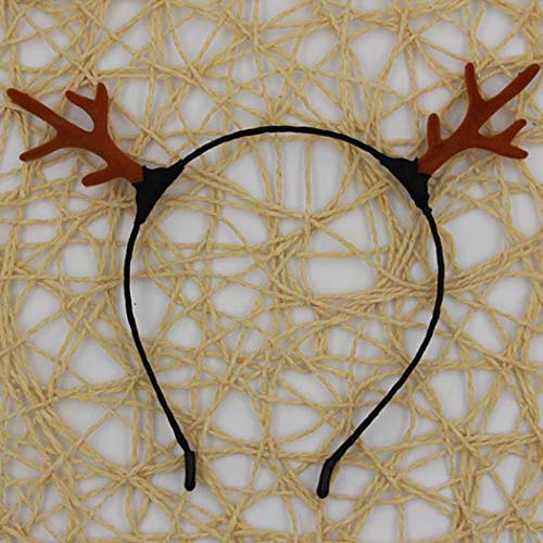 Antlers Hair Clips Hairpin Hair Accessories for Christmas Halloween Party Cosplay Costume SJR02 (Antler Headband)