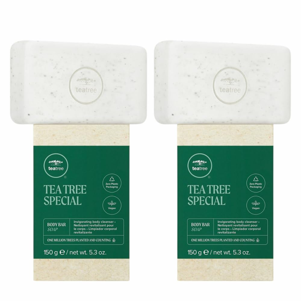 Tea Tree Body Bar Soap 5.3 oz. (Pack of 2)