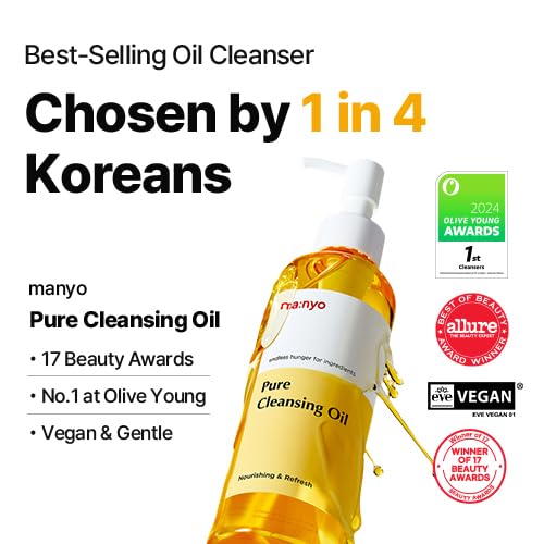 ma:nyo Pure Cleansing Oil - Korean Blackhead Melting Makeup Remover 6.7 fl oz