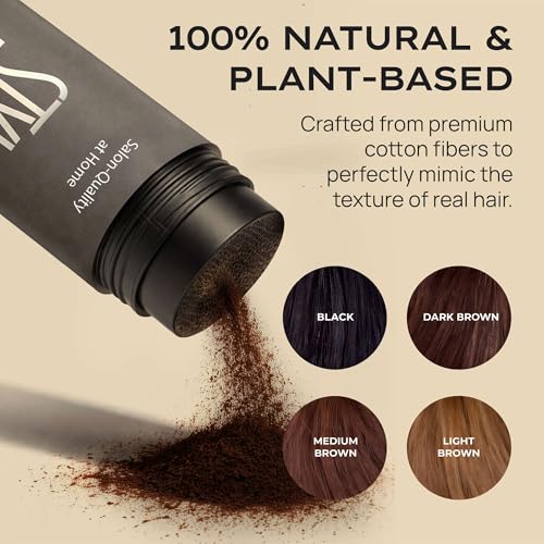 Hair Building Fibers Dark Brown 0.88oz - Fuller Thicker Hair