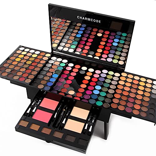 CHARMCODE 190 Color Makeup Palette Set - Eyeshadow, Blush & More