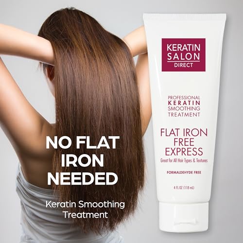 Keratin Salon Direct Hair Treatment - No Flat Iron Needed