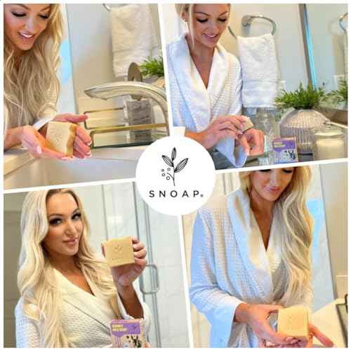 Unscented Donkey Milk Soap Bar ? Fragrance-Free, Handmade Natural Soap for Sensitive Skin, 5oz (Pack of 3)