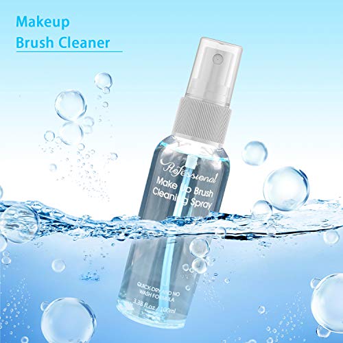 Makeup Brush Cleaner Spray - Quick Dry, No-Wash Deep Clean