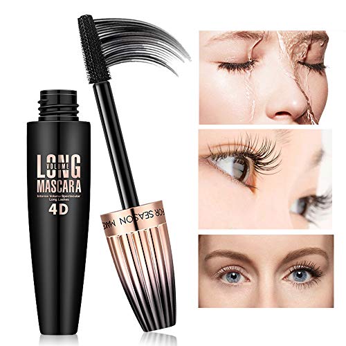 4D Silk Fiber Mascara - Waterproof Volume & Length