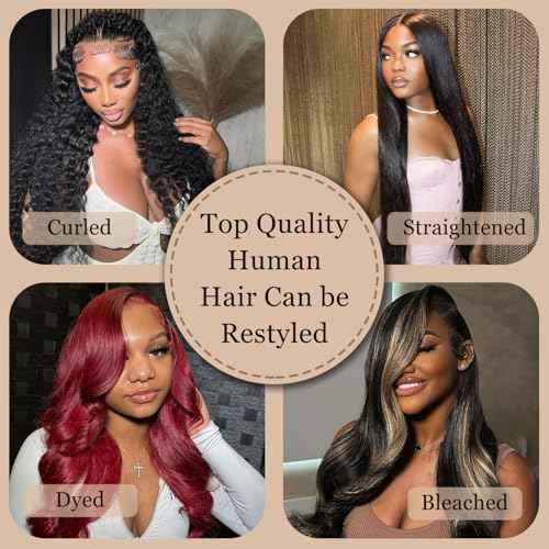 13x4 HD Lace Frontal Skinlike HD Body Wave Bleached Single Knots Ultra-thin Closure Virgin Human Hair 0.1 mm Pre Plucked Hairline Natural Black 16 Inch