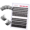 FADVAN Cluster Lashes 156PCS DIY Eyelash Extensions 8-16mm