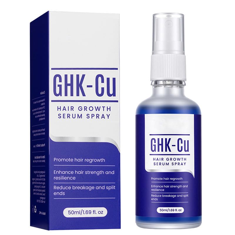 GHK-Cu Copper Peptide Hair Serum for Thinning Hair, 1.69 oz
