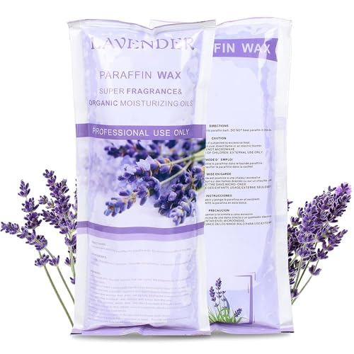 Lavender Paraffin Wax Refill Beads (12 Pack) for Hand & Feet Spa