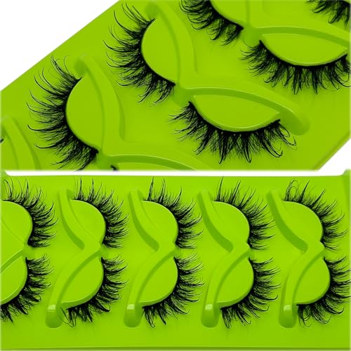 Wispy Cat Eye Strip Lashes - Reusable Synthetic Lashes