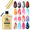 Nail Blooming Gel - Clear 15ml for Watercolor, Marble & Floral Nail Art - DIY & Salon Use