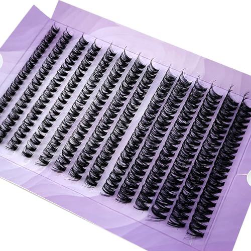 80D Mink Eyelash Clusters - 0.05mm Individual Lash Extensions