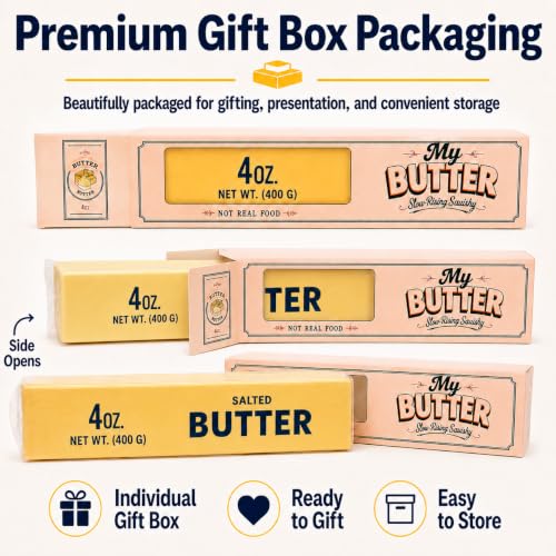Mystoneer 14 oz Jumbo Butter Squishy - Slow Rising Stress Relief Toy