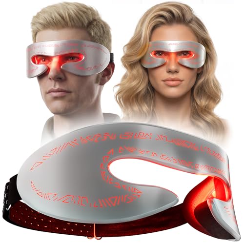 Red Light Therapy Eye Mask for Vision Support & Fatigue Relief