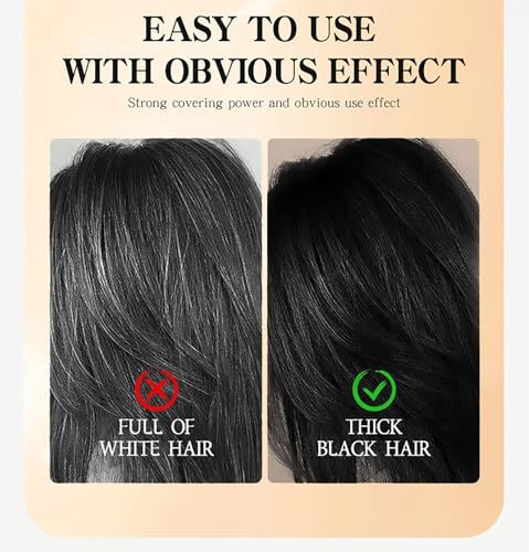 Hair Color Comb Stick - 3 Pack Gray Hair Coverage, Waterproof