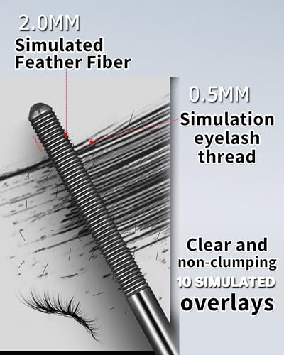 Waterproof Mascara - 3D Curling Volume & Length, Black