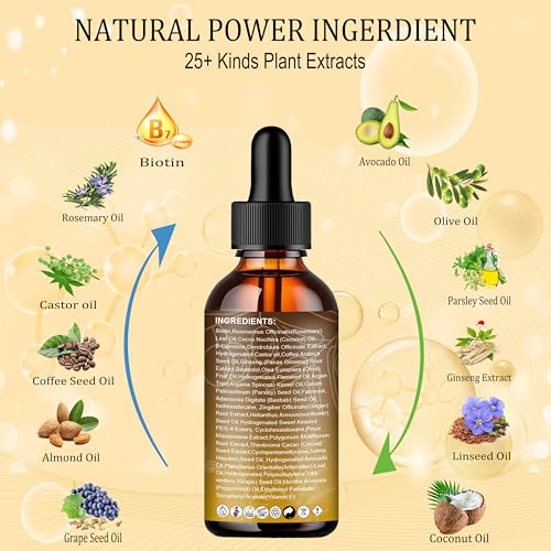 Lightweight Hair Oil for Thinning Hair with Rosemary & Biotin