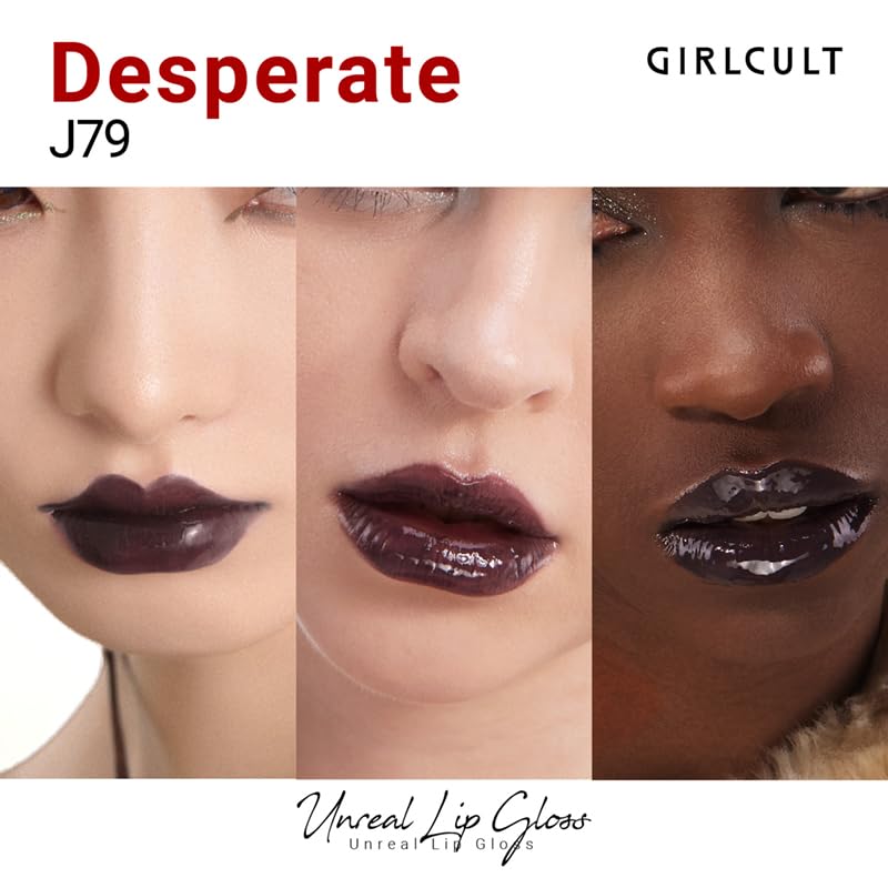 GIRLCULT Non-Sticky Lip Gloss – High-Shine Hydrating Formula