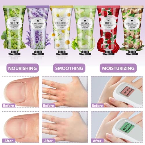 VISCOO 14 Pack Hand Cream Gifts Set For Women,Mothers Day Gifts for Mom,Teacher Appreciation Gift,Nurse Week Gift,Bulk Hand Lotion Travel Size for Dry Cracked Hands,Mini Hand Lotion Hand Care Cream