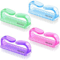 Assorted Nail Brush Set - 4 Different Hand & Foot Nail Cleaning Brushes