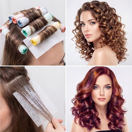 Perm Roller Paper 240 Pcs Heat Resistant Salon Styling