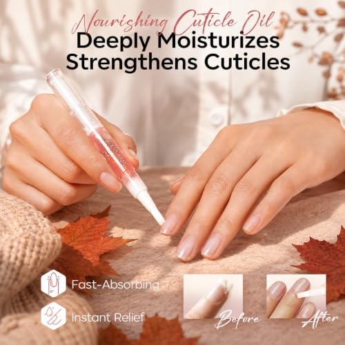 Modelones Sheer Rose Brown Nail Strengthener & Growth Kit - Fall Nail Polish