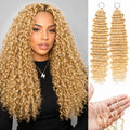 NIYALAA 18 Inch Miracle Knots Crochet Human Hair for Black Women, 613#
