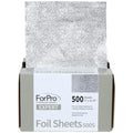 ForPro Professional Collection Embossed Aluminum Hair Foil Sheets 500 Pack for Color & Highlights