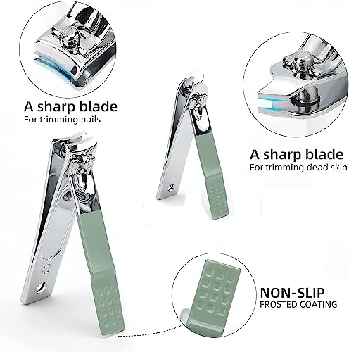 7-Piece Manicure Set with Nail Clippers and Travel Case