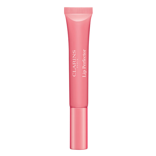 Clarins Natural Lip Perfector | Award-Winning | Sheer Finish Lip Plumping Gloss | Instant 3D Shine | Nourishing, Hydrating, Softening | Contains Natural Plant Extracts With Skincare Benefits