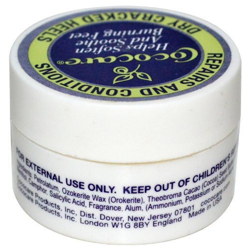 Cococare - Dry Cracked Heels Cream, 0.5 Oz