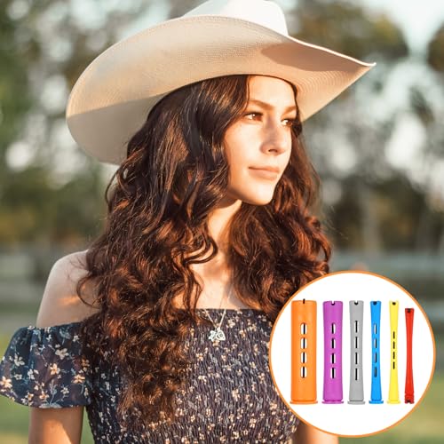 68 Pcs Hair Perm Rods Set - 6 Sizes with Clips & Comb