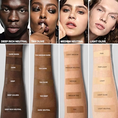 Smashbox Halo Healthy Glow All-In-One Tinted Moisturizer SPF 25 with Hyaluronic Acid, Light to Medium Coverage, Dewy Finish, Oil-free, Sweat and Humidity Resistant, 1.4 fl. oz.,Light Neutral