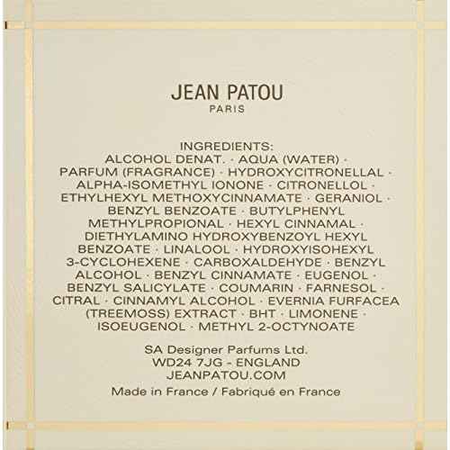 Jean Patou 1000 Eau de Toilette Spray, 1.0 Fl Oz