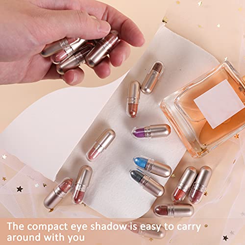 Boobeen 12 Color Eyeshadow Palette - Pigmented Eye Shadow Stick