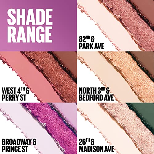 Maybelline Shadow Blocks Eyeshadow Palette, 82nd & Park Ave