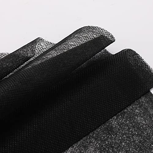Disposable Massage Table Sheets 20-Pack - Non-Woven Spa Bed Cover, 31" x 70" Black
