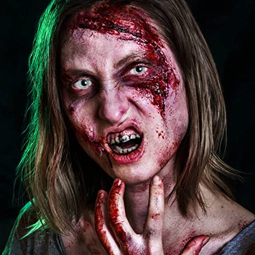 Realistic Fake Blood Scab Gel Makeup – Halloween SFX (2 Pc)