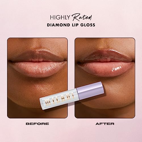 Milani Diamond Lip Gloss - Clear High-Shine with Hyaluronic Acid