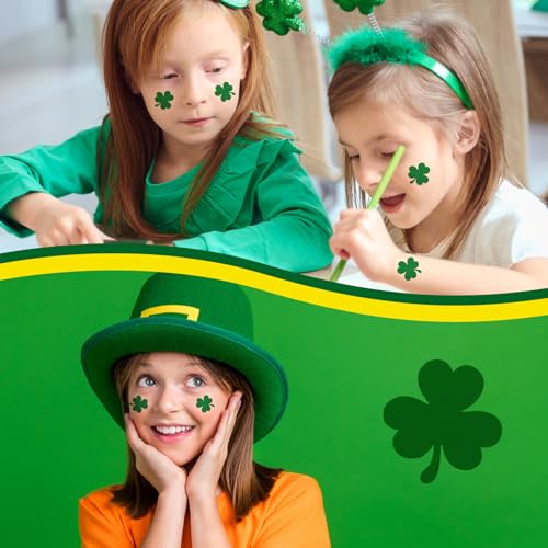 St. Patrick's Day Temporary Tattoos - 480 Shamrock Stickers