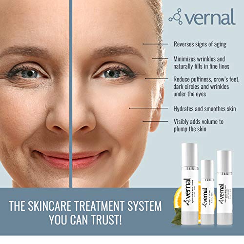 Vernal All-in-One Anti Aging Moisturizer ? Infused Wrinkle Smoothing Cream | Get Smoother, Firmer Luminous Looking Skin Without Injections or Fillers | Best Anti Wrinkle Cream That Really Works