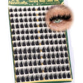 Manga Lash Clusters Wispy Anime Individuals DIY Lash Extension Volume Eyelash Clusters 10-18MM D-Curly Faux Mink Lashes Clusters by Newcally