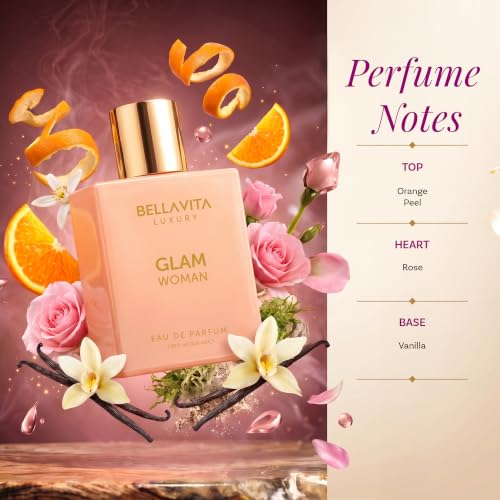 Bella Vita Luxury Glam Women's 100ml Floral Eau de Parfum - Long Lasting