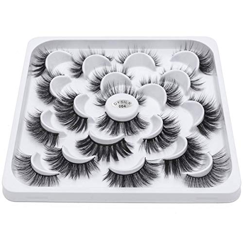DYSILK 6D Mink Eyelashes - 15 Pairs Mixed Styles False Lashes