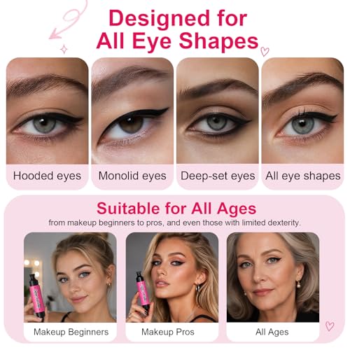 Winged Eyeliner Stamp Pen - Waterproof Cat Eye Makeup Tool