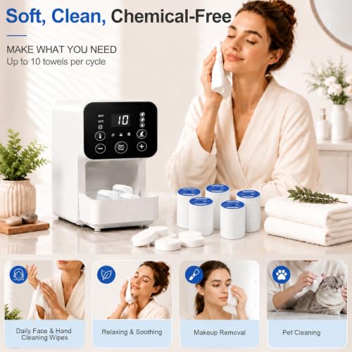 IMENE Hot Towel Dispenser with 3 Temps & Moisture Levels