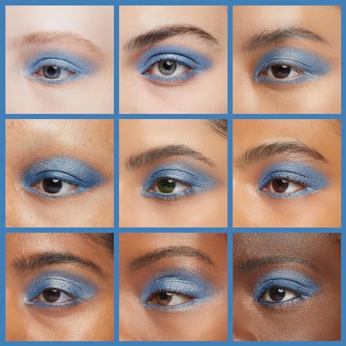 Oulac Blue Cream Eyeshadow - Highly Pigmented & Long Lasting