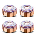 Flawless Replacement Heads Gen 2 - Replacement Heads for Flawless Facial Hair Remover - Replacement Blades for Finishing Touch Flawless Hair Removal 4 Counts