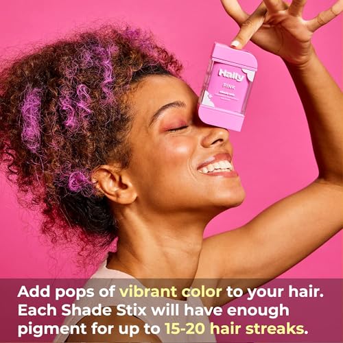 Hally Hair Shade Stix Temporary Hair Color Pink 12ml