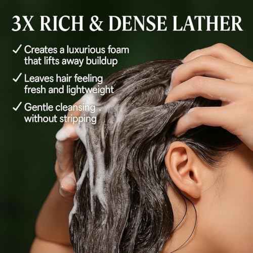 Nature Triangle Shampoo Bar, Nature Seven Green Soap Shampoo, Usman Grass ??hampoo Bar, Calming & Strengthens Hair for Women and Mens